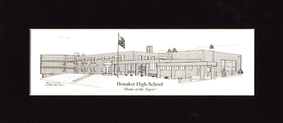 Honaker High School print (c) 2021 Robert E Duff Sr - duffcreations.com