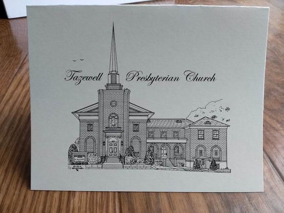 Tazewell Presbyterian Church note cards (c) 2019 Robert Duff Sr. duffcreations.com (c) 2020 Robert Duff Sr