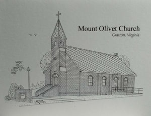 Mount Olivet Church (Gratton Virginia) (c) 2021 Robert E Duff Sr duffcreation.com