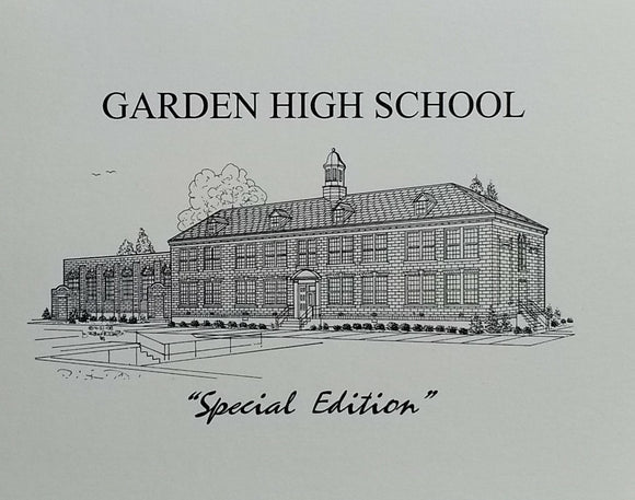 Garden High School note cards (c) 2021 Robert E Duff Sr - duffcreations.com