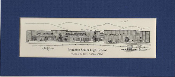 Princeton Senior High School Prints duffcreations.com (c) 2020 Robert Duff Sr