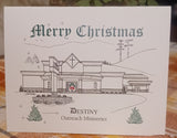 Personalized Church Christmas Cards (c)2024 Robert Duff, Sr. - duffcreations.com - by Personalized Drawings