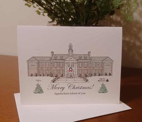 Appalachian School of Law Christmas Cards (c) 2023 Robert Duff Sr- duffcreations.com 