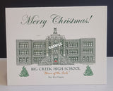 Big Creek High School War WV Christmas Cards (c)2026 Robert Duff Sr 