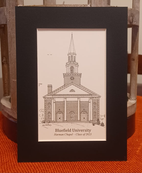 Bluefield University Harman Chapel (c)2023 Robert Duff Sr.  - duffcreations.com 