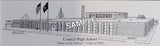 High School Prints (Standard or Personalized With YEAR) - Class Reunion Gifts - Graduation Gifts duffcreations.com - matted pen & ink prints - Choose from several sizes - Personalized BULK SALE