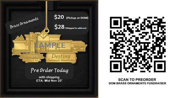 Brass Ornaments (c)2025 Robert Duff Sr.  - ALL RIGHTS RESERVED