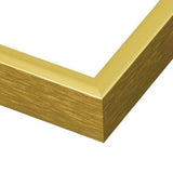 gold metal frame