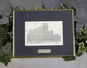 Church pen & Ink prints 