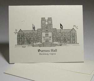 Virginia Tech Note Cards  (c) 2019 Robert E Duff Sr - duffcreations.com 