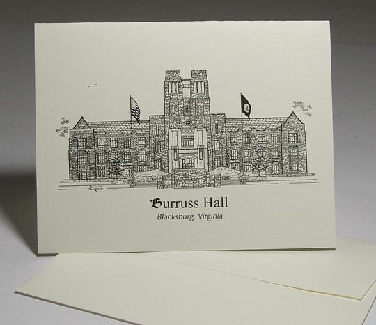 Virginia Tech Note Cards  (c) 2019 Robert E Duff Sr - duffcreations.com 