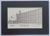 List of School Prints - (Smaller sizes) Matted prints personalized with year!