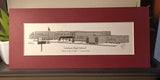 Graham High School print (c) 2022 Robert E Duff Sr - duffcreations.com