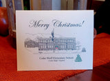 Personalized School Christmas Cards (c)2024 Robert Duff, Sr. - duffcreations.com - by Personalized Drawings