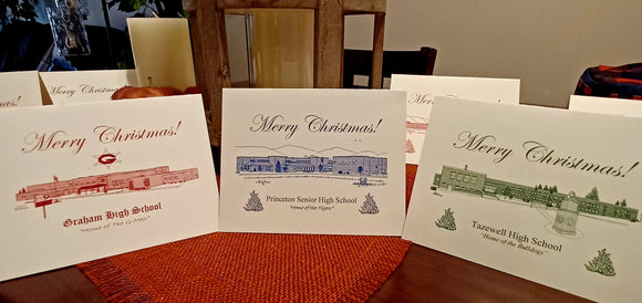 Personalized Christmas Cards 🎄 (c)2024 Robert Duff, Sr.  - duffcreations.com  - by Personalized Drawings 