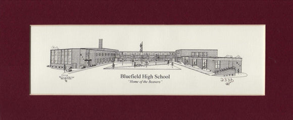 Bluefield High School prints (c) 2023 Robert E Duff Sr - duffcreations.com