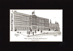 Bramwell High School (c) 2023 Robert Duff Sr.  - duffcreations.com