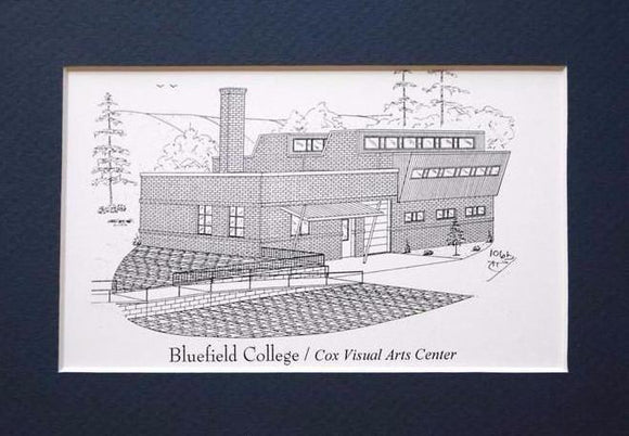 Bluefield College  - Cox Visual Art Center print duffcreations.com (c) 2020 Robert Duff Sr