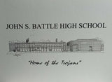 John S Battle High School note card (c) 2020 Robert E Duff Sr - duffcreations.coml