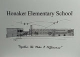 Honaker Elementary School note card (c) 2020 Robert E Duff Sr - duffcreations.com