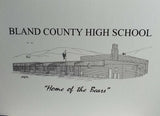 Bland County High School note card (c) 2020 Robert E Duff Sr - duffcreations.com