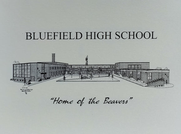 Bluefield High School note cards (c) 2021 Robert E Duff Sr - duffcreations.com