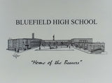 Bluefield High School note card (c) 2020 Robert E Duff Sr - duffcreations.com