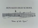 Honaker High School note card (c) 2020 Robert E Duff Sr - duffcreations.com