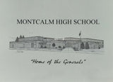 Montcalm High School note card (c) 2020 Robert E Duff Sr - duffcreations.com