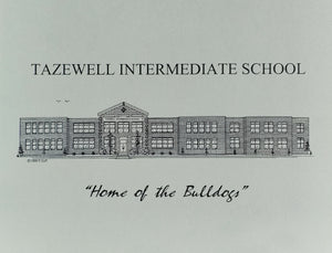 Tazewell Intermediate School Note Cards (c) 2021 Artist: Robert Duff, Sr.  