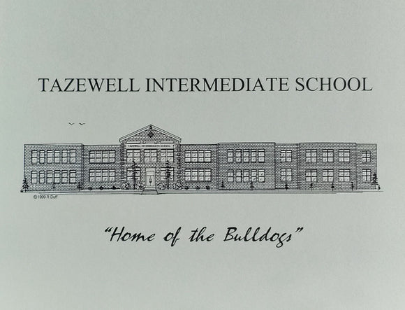 Tazewell Intermediate School Note Cards (c) 2021 Artist: Robert Duff, Sr.  