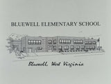 Bluewell Elementary School note card (c) 2020 Robert E Duff Sr - duffcreations.com