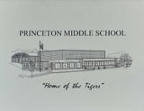 Princeton Middle School note card (c) 2020 Robert E Duff Sr - duffcreations.com