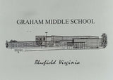 Graham Middle School note card (c) 2020 Robert E Duff Sr - duffcreations.com