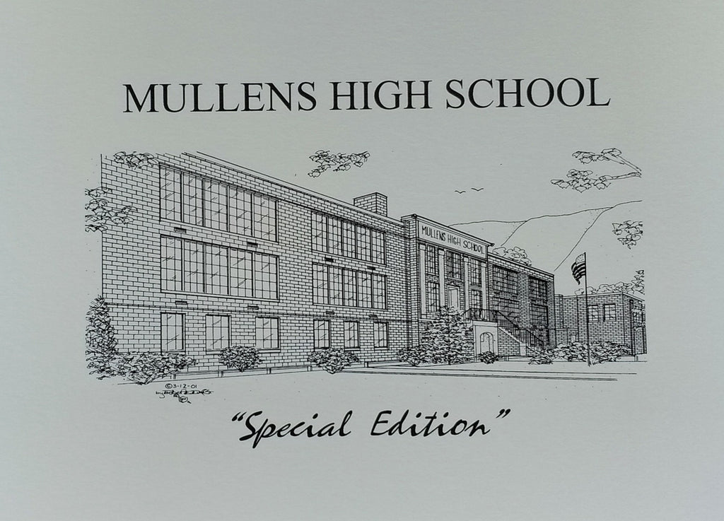 Mullens High School (former) Note Cards duffcreations