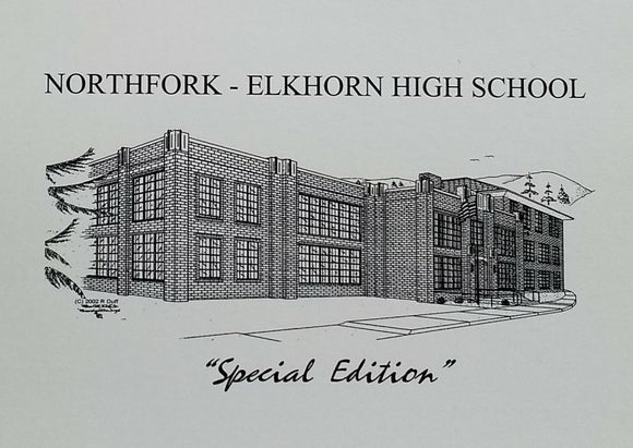 Northfork - Elkhorn High School note cards (c) 2021 Robert E Duff Sr duffcreations.com