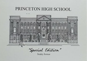 Princeton High School (Straley) note cards (c) 2021 Robert E Duff Sr - duffcreations.com