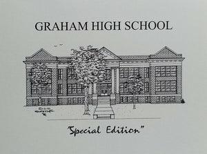 Graham High School (old) note cards (c) 2021 Robert E Duff Sr - duffcreations.com