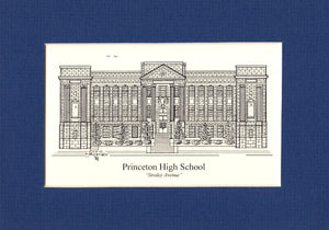 Princeton High School (Straley) Print (c) 2020 Robert E Duff Sr - duffcreations.com