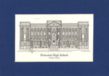 Princeton High School (former - Straley Ave) (C) 2023 Robert E Duff Sr. - duffcreations.com 