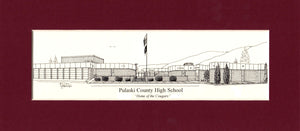 Pulaski County High School print (c) 2021 Robert E Duff Sr - duffcreations.com