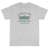 Big Creek High School - War WV - Class of 1983 - Green Image Short Sleeve T-Shirt